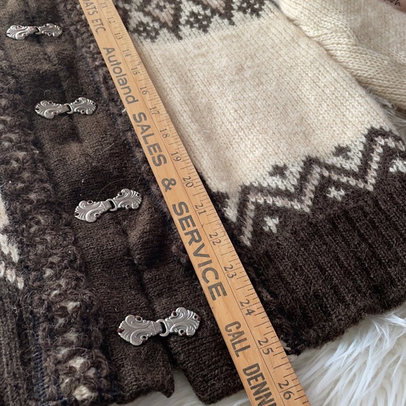 Nordstrikk Norwegian fair isle cardigan S - Picture 10 of 12